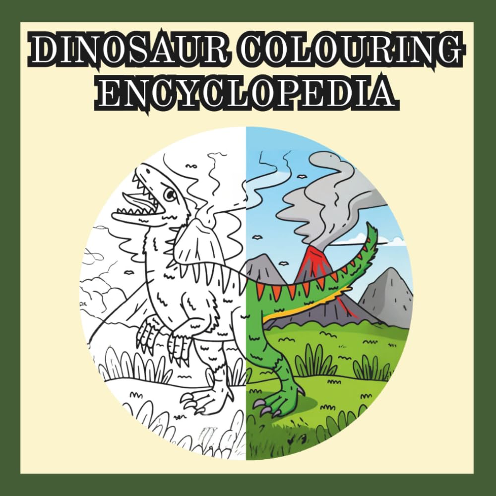 Dinosaur Colouring Encyclopedia