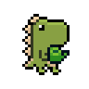 Rex water animation